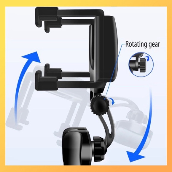 Car Rearview Mirror Cell Phone Mount - Picture 5 of 5